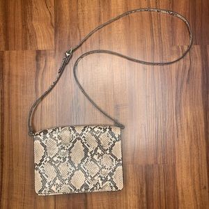 Snakeskin H&M Crossbody Purse